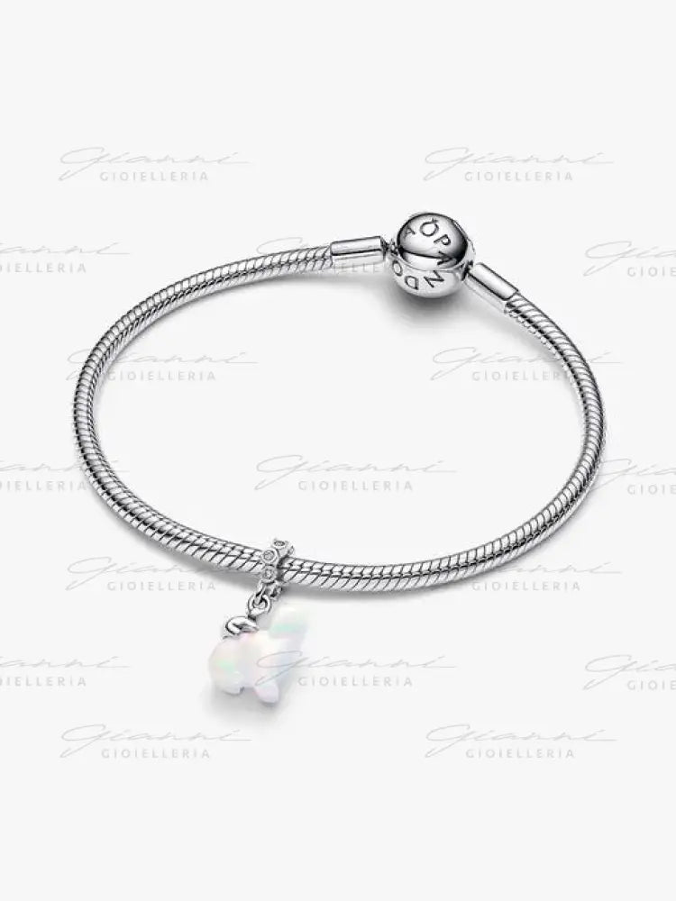 Charm Pandora - Pendente Orso Polare Mamma e Cucciolo Charm
