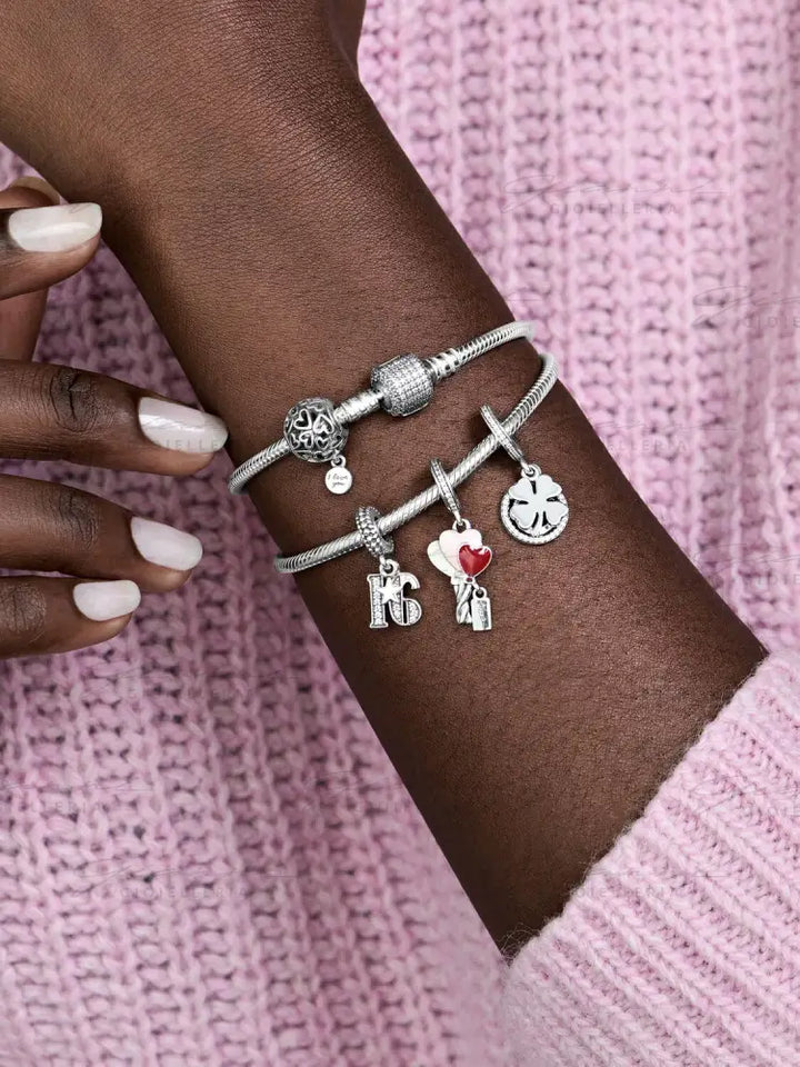 Charm Pandora - Pendente Palloncini Compleanno Charm