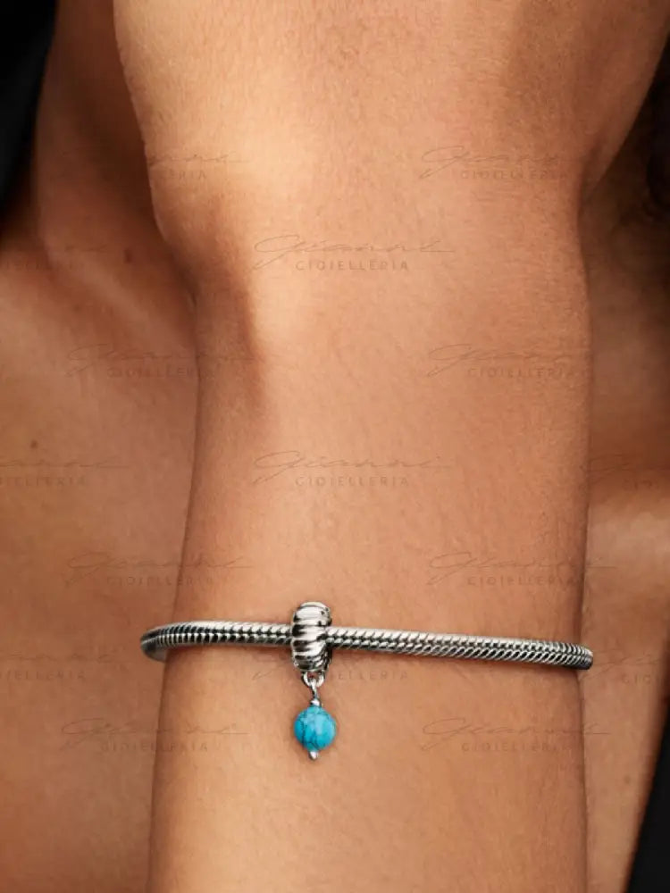 Charm Pandora - Pendente Pietra dell’Oceano Charm