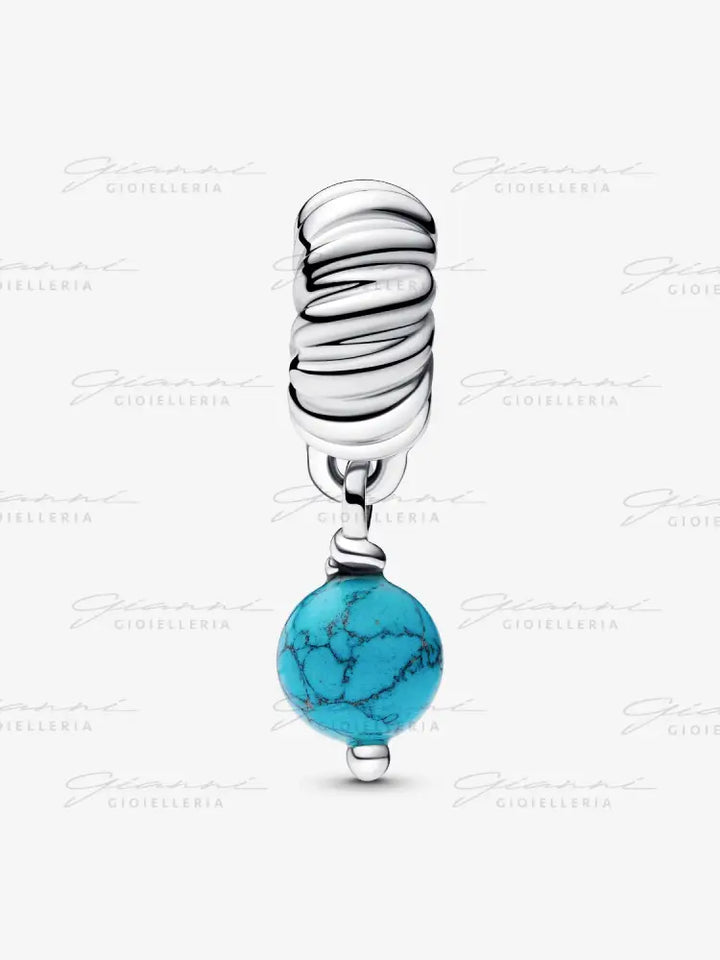 Charm Pandora - Pendente Pietra dell’Oceano Charm