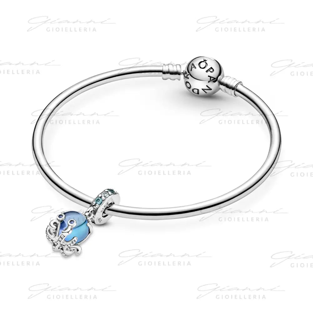 Charm Pandora - Pendente Polpo Vetro di Murano Charm
