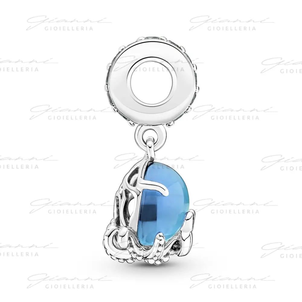 Charm Pandora - Pendente Polpo Vetro di Murano Charm