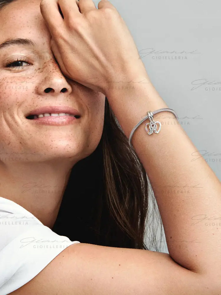 Charm Pandora - Pendente Puzzle dell’Amicizia Divisibile Charm