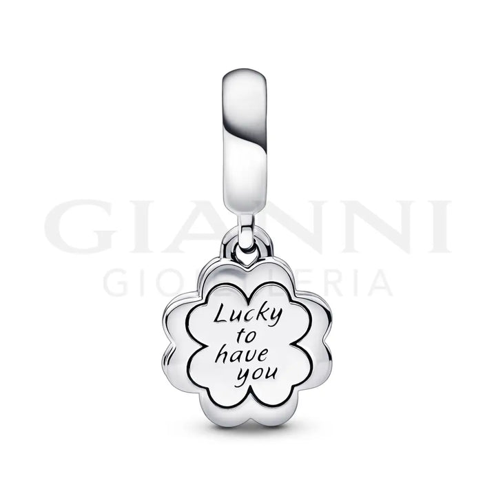 Charm Pandora - Pendente Quadrifoglio dell’Amicizia Charm