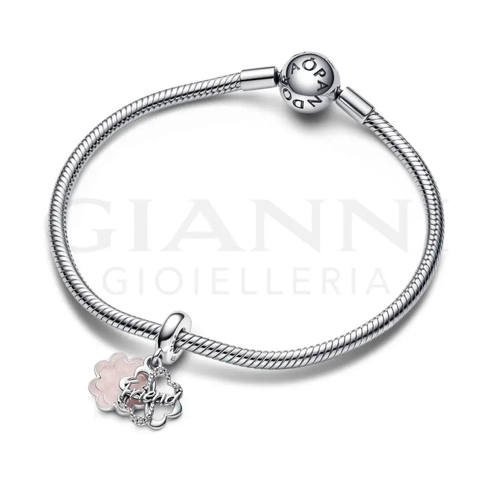 Charm Pandora - Pendente Quadrifoglio dell’Amicizia Charm