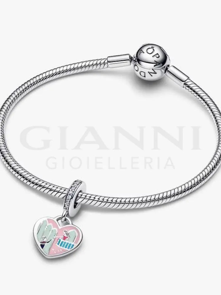 Charm Pandora - Pendente Romeo & Giulietta da incidere Charm