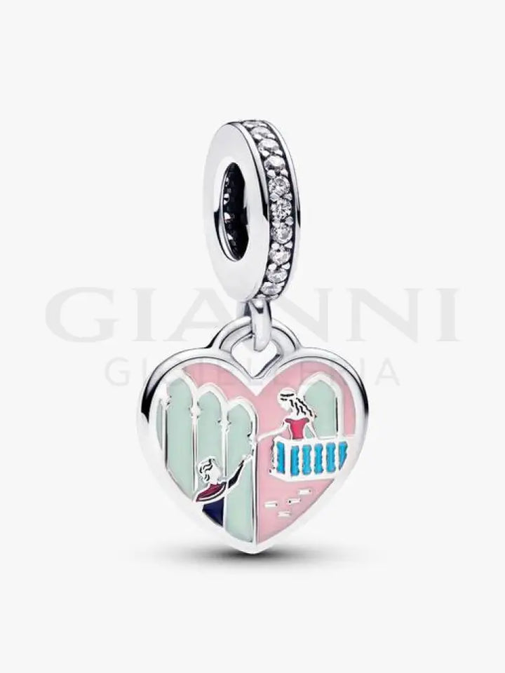 Charm Pandora - Pendente Romeo & Giulietta da incidere Charm