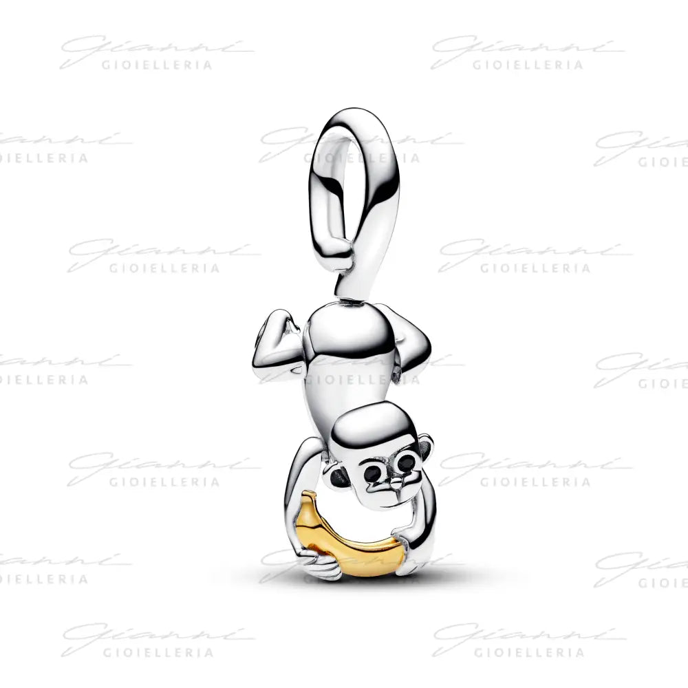 Charm Pandora - Pendente Scimmietta con Zampe Mobili Charm
