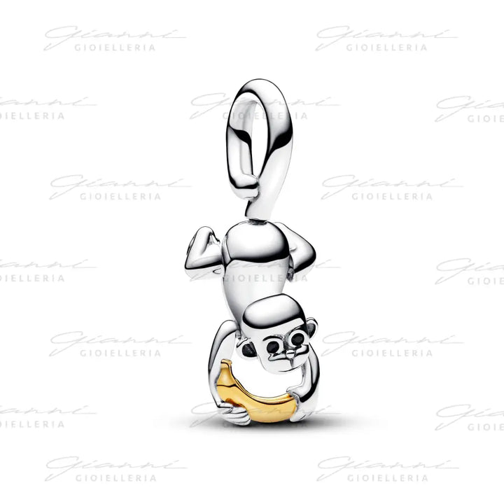 Charm Pandora - Pendente Scimmietta con Zampe Mobili Charm