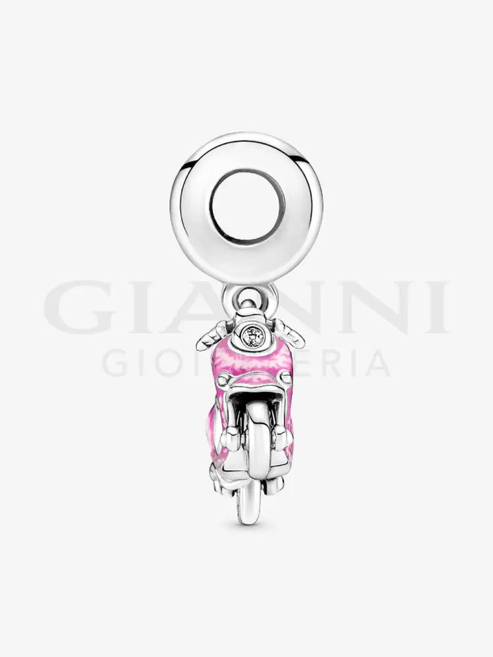 Charm Pandora - Pendente Scooter Rosa Charm
