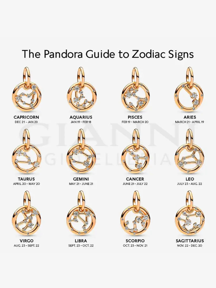 Charm Pandora - Pendente Segno Zodiacale Pesci Charm