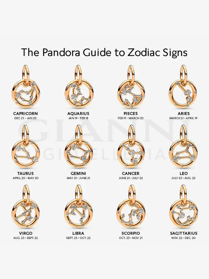 Charm Pandora - Pendente Segno Zodiacale Pesci Charm