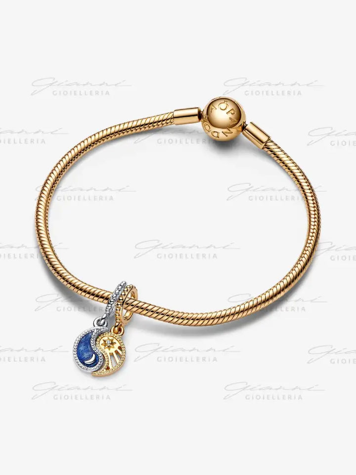 Charm Pandora - Pendente Sole e Luna Divisibile Charm