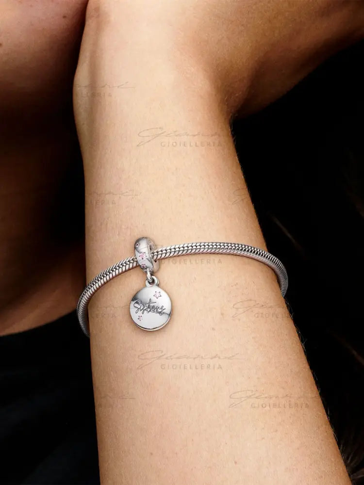 Charm Pandora - Pendente Sorelle per sempre Charm