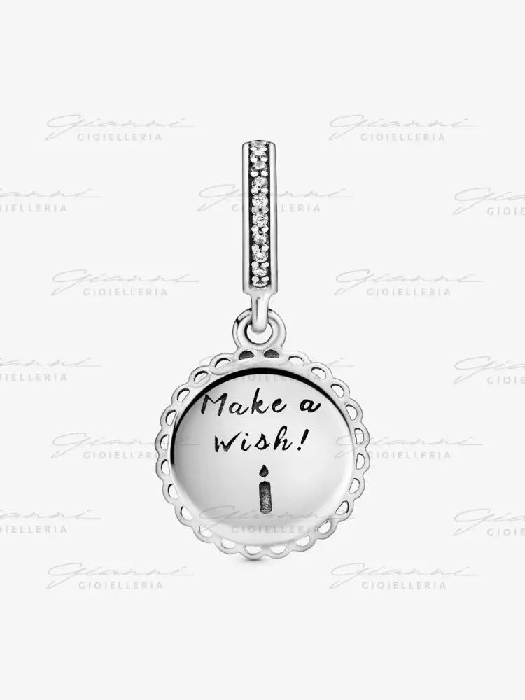 Charm Pandora - Pendente Torta di Compleanno Rosa Charm