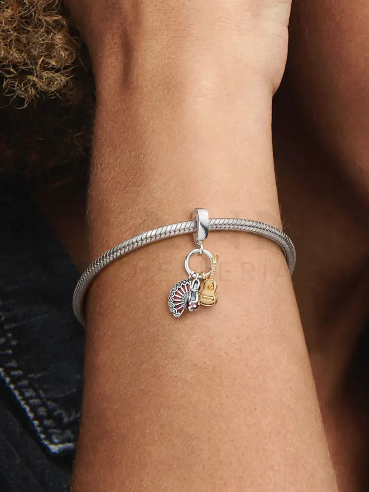 Charm Pandora - Pendente Trittico Flamenco Charm