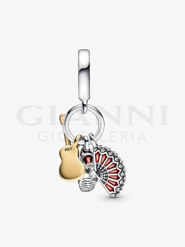 Charm Pandora - Pendente Trittico Flamenco Charm