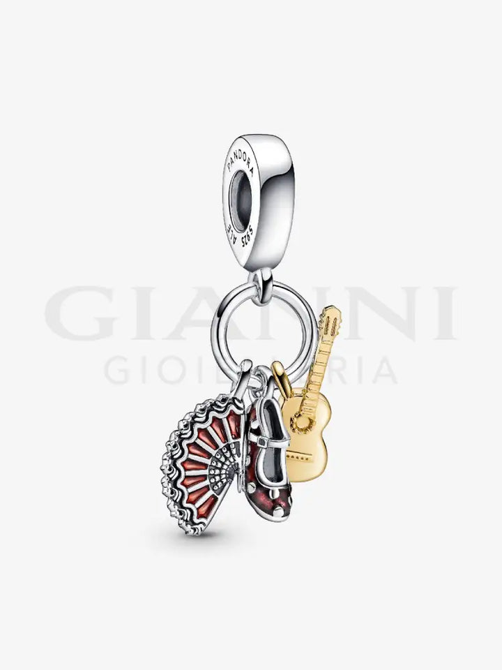 Charm Pandora - Pendente Trittico Flamenco Charm