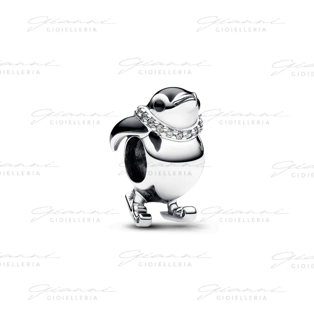 Charm Pandora - Pinguino con gli Sci Charm