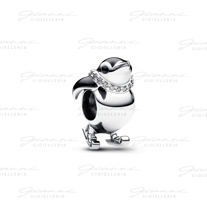 Charm Pandora - Pinguino con gli Sci Charm