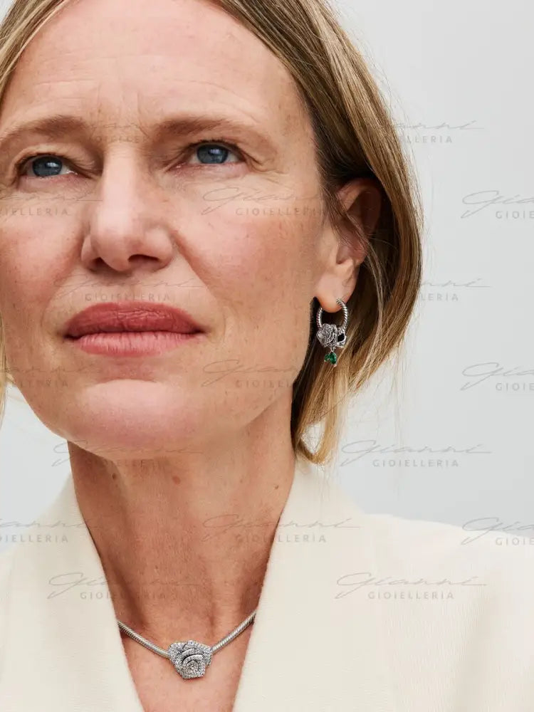 Charm Pandora - Rosa Scintillante Charm