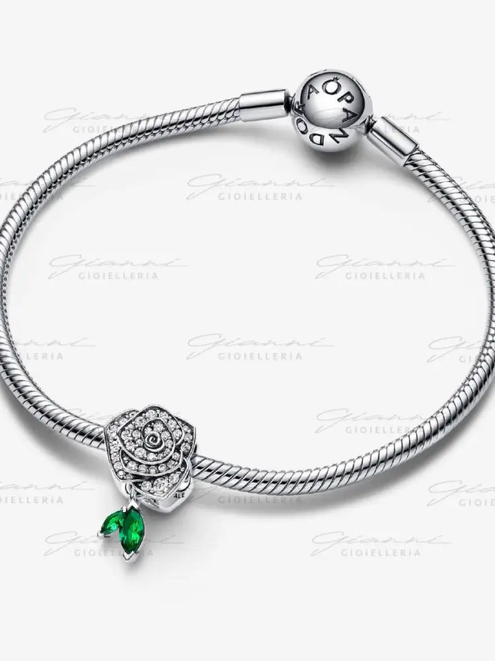 Charm Pandora - Rosa Scintillante Charm
