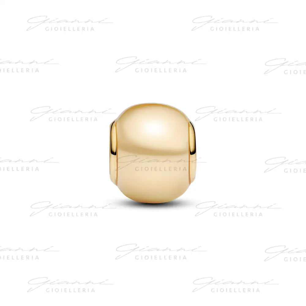 Charm Pandora - Sfera con Perla Artificiale Charm