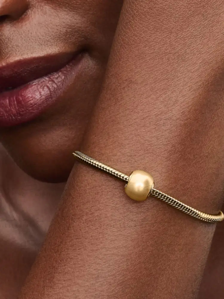 Charm Pandora - Sfera con Perla Artificiale Charm