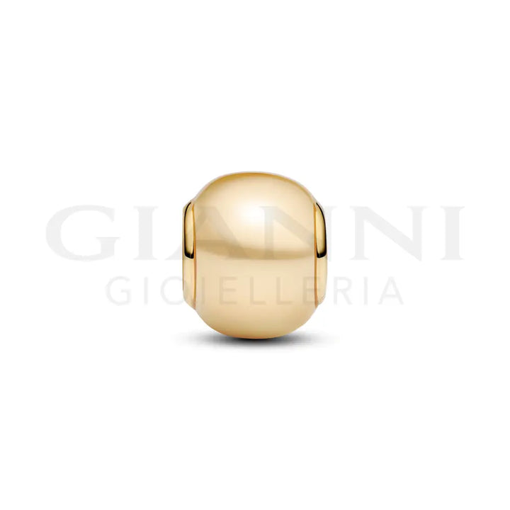 Charm Pandora - Sfera con Perla Artificiale Charm