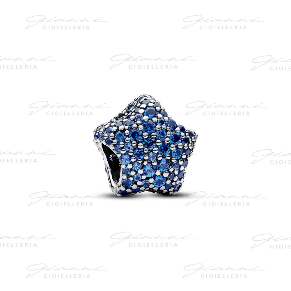 Charm Pandora - Stella Pavè Blu Charm
