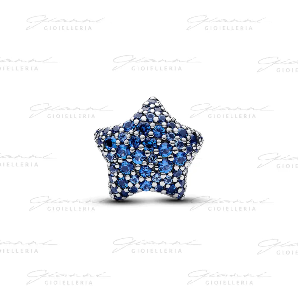 Charm Pandora - Stella Pavè Blu Charm