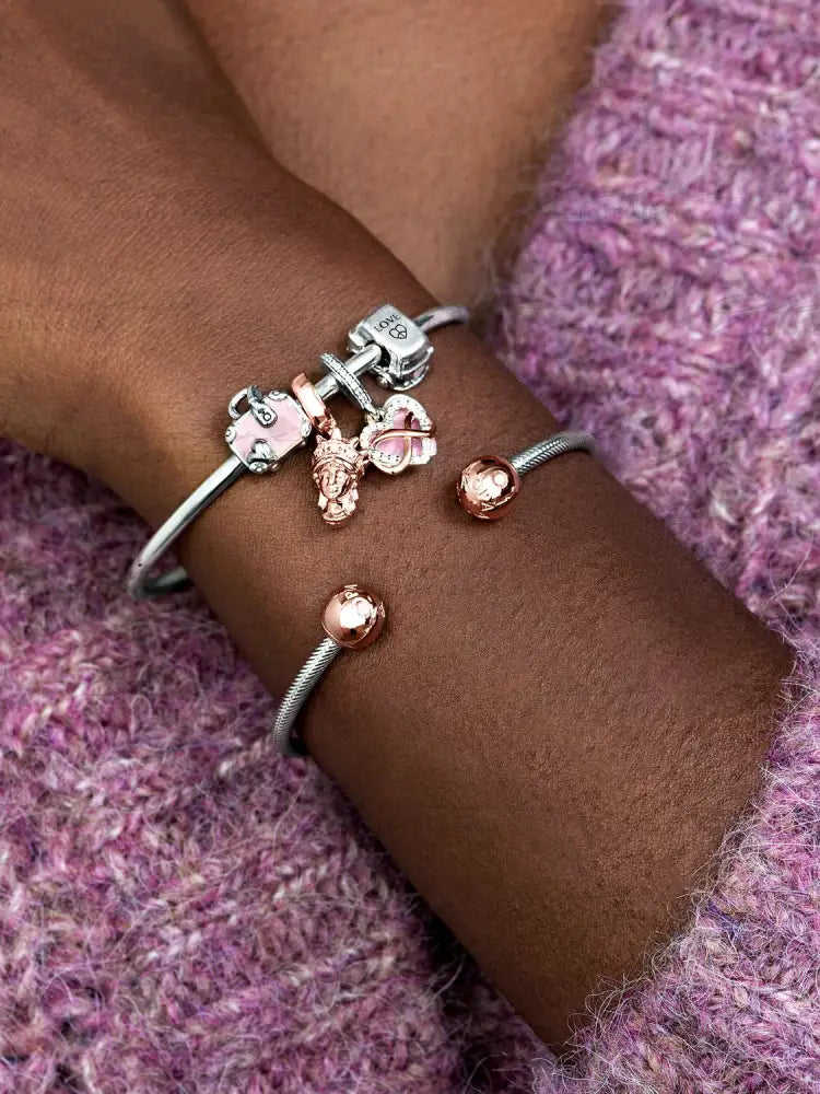 Charm Pandora - Valigia Rosa Charm