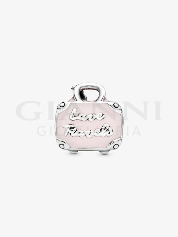 Charm Pandora - Valigia Rosa Charm