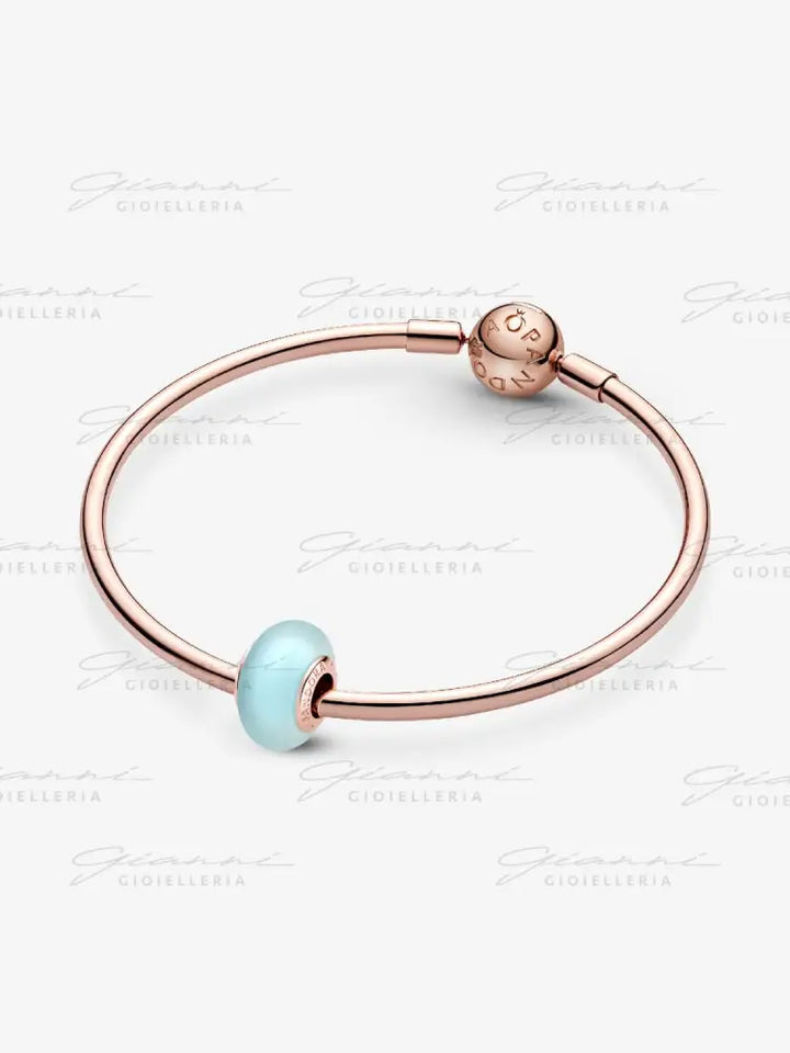 Charm Pandora - Vetro di Murano Blu Opaco Charm