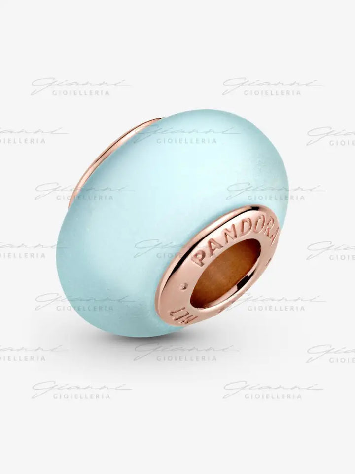 Charm Pandora - Vetro di Murano Blu Opaco Charm