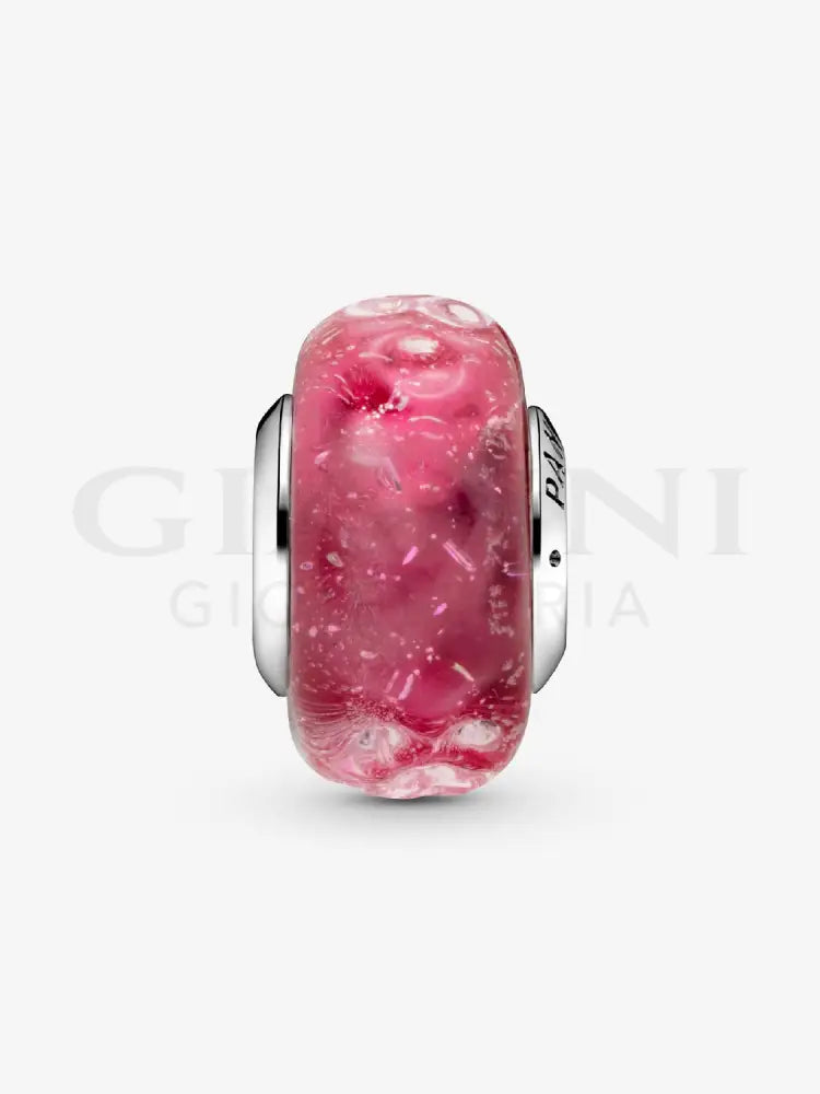 Charm Pandora - Vetro di Murano Fantasia Rosa Charm