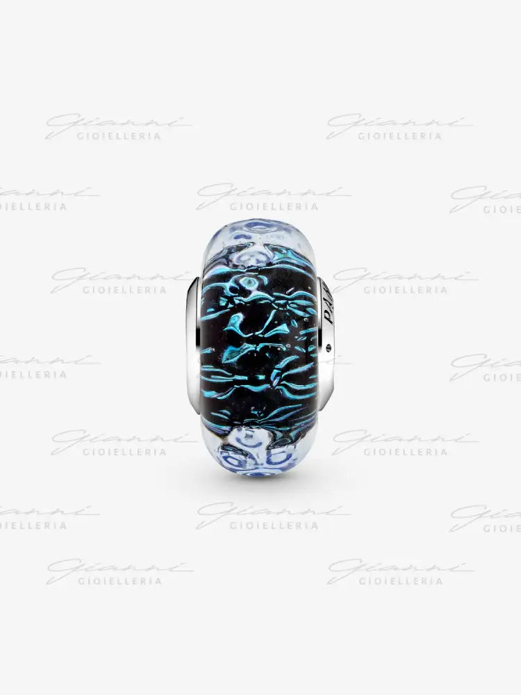 Charm Pandora - Vetro di Murano Oceano Blu Charm