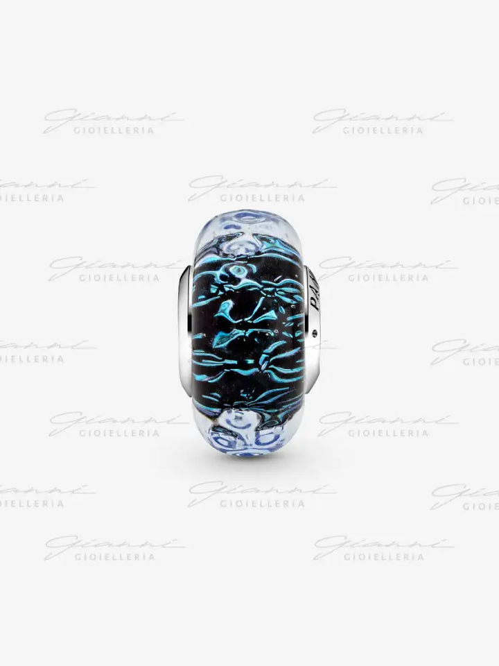 Charm Pandora - Vetro di Murano Oceano Blu Charm