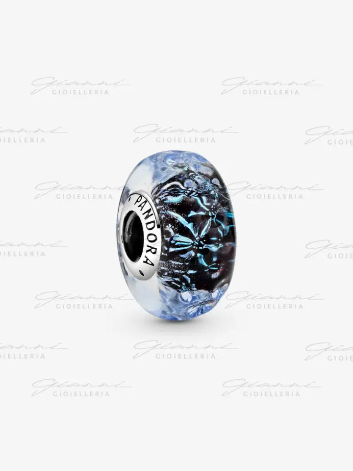 Charm Pandora - Vetro di Murano Oceano Blu Charm