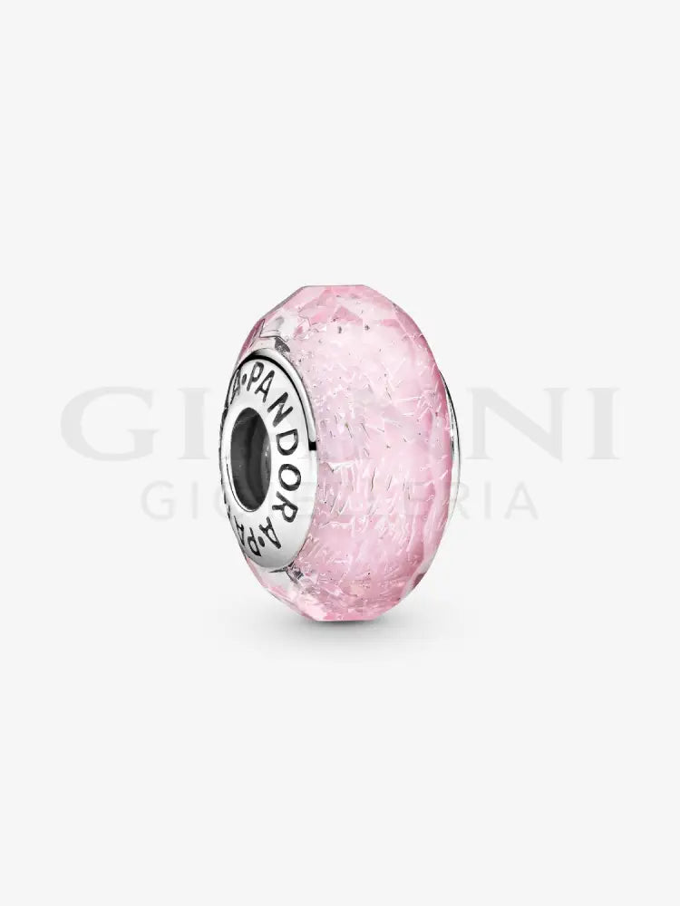 Charm Pandora - Vetro di Murano Rosa Iridescente Charm