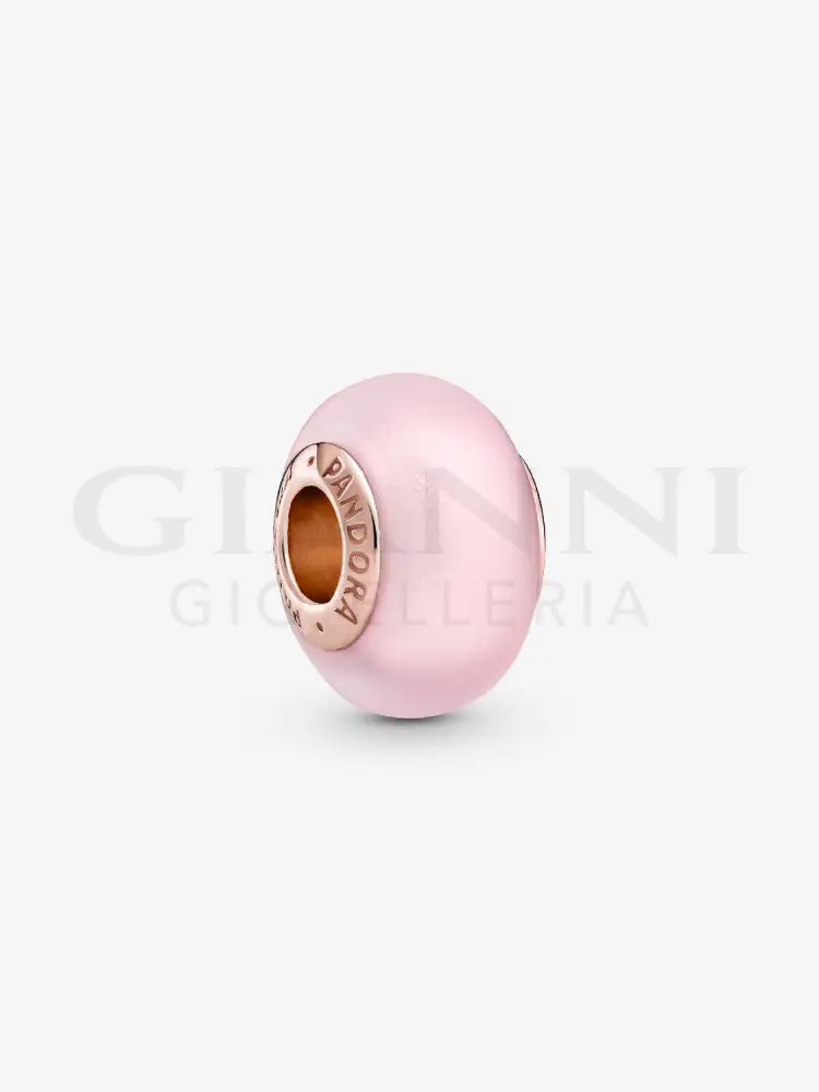 Charm Pandora - Vetro di Murano Rosa Opaco Charm