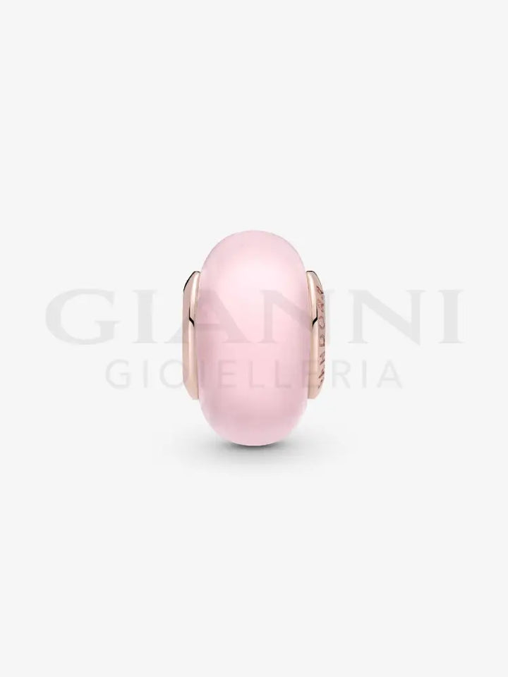 Charm Pandora - Vetro di Murano Rosa Opaco Charm