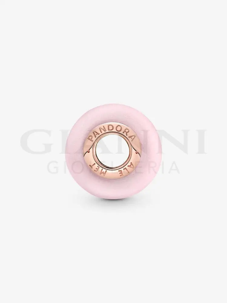 Charm Pandora - Vetro di Murano Rosa Opaco Charm