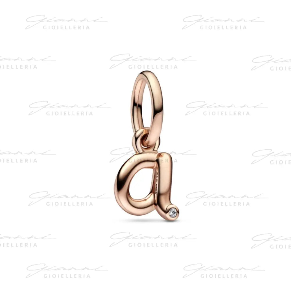 Charm Pendente Pandora Alfabeto con Lettera A Charm