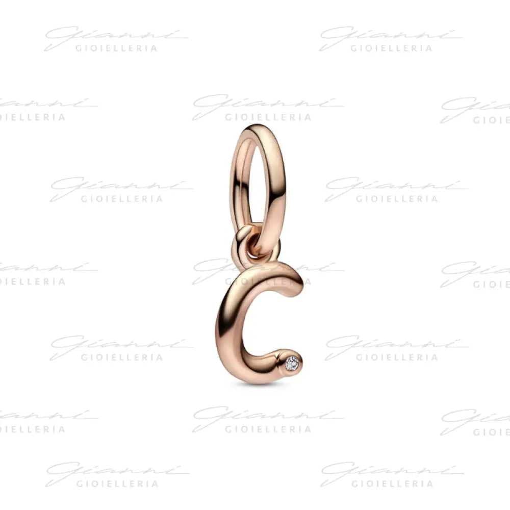 Charm Pendente Pandora Alfabeto con Lettera C Charm
