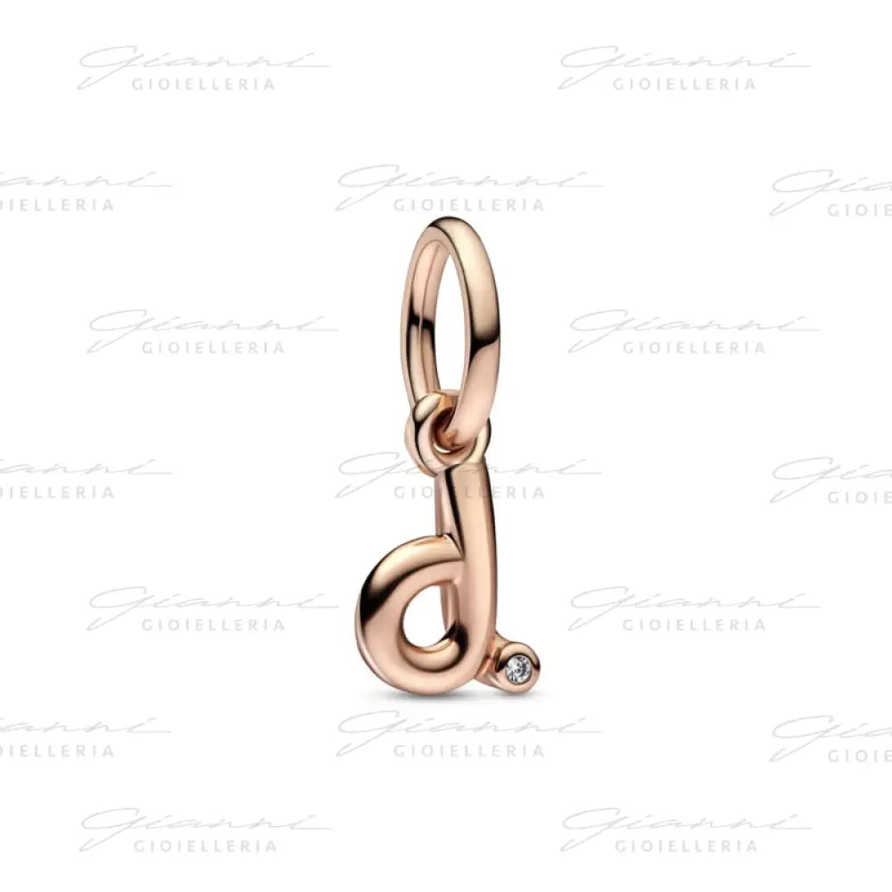 Charm Pendente Pandora Alfabeto con Lettera D Charm