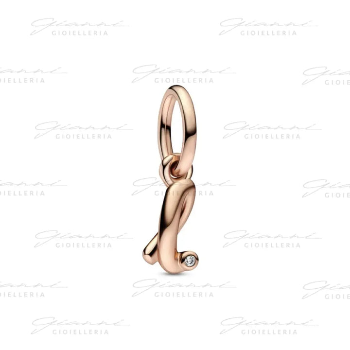 Charm Pendente Pandora Alfabeto con Lettera l Charm