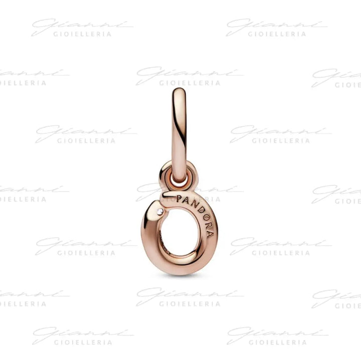 Charm Pendente Pandora Alfabeto con Lettera O Charm