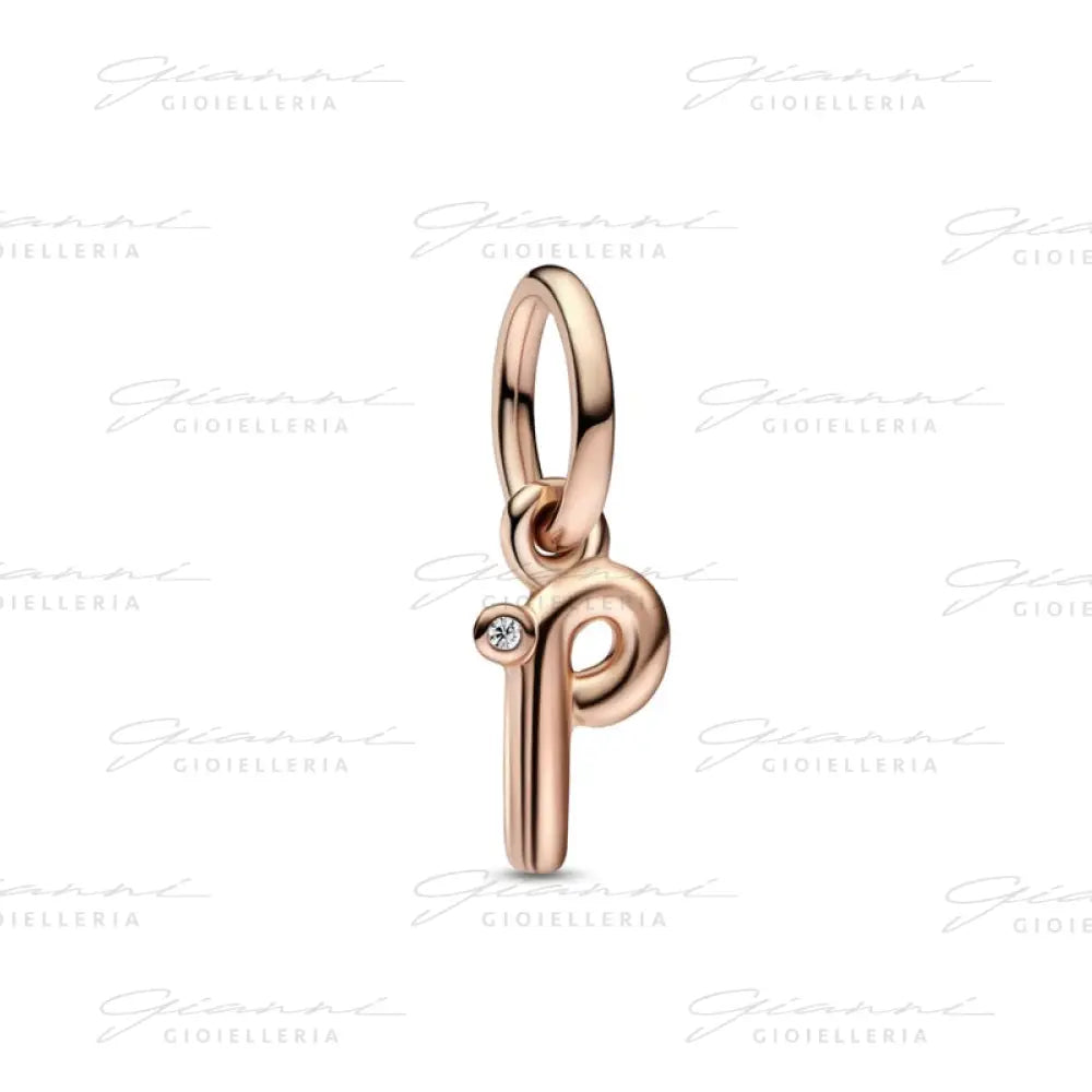 Charm Pendente Pandora Alfabeto con Lettera P Charm