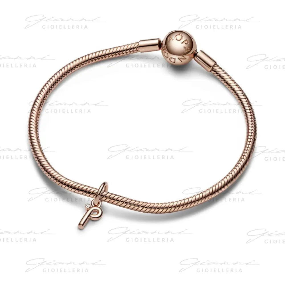Charm Pendente Pandora Alfabeto con Lettera P Charm